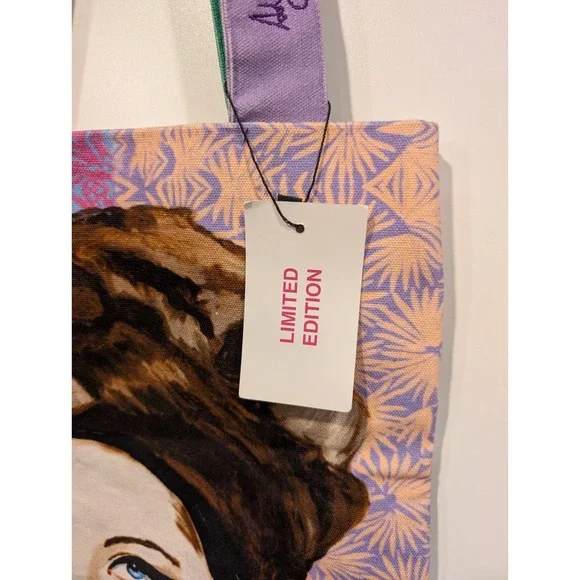Ashley Longshore‎ Limited Edition Tote Bag Diana Ross Barbra Streisand NEW RARE - Picture 7 of 10